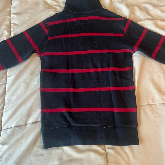 Polo by Ralph Lauren Black and Red Striped Kids Shirt - Picture 4 of 4